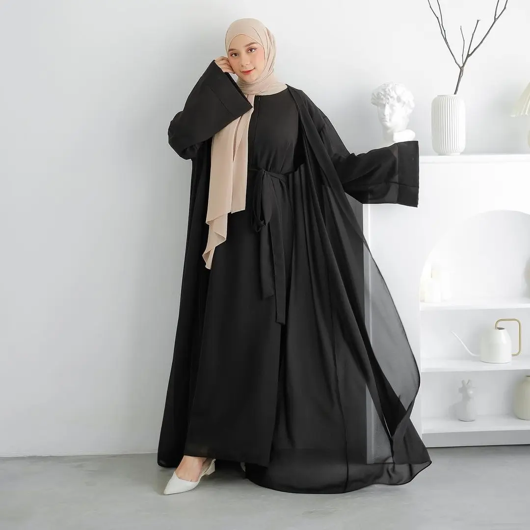 HOT!! ladyra set wanita dewasa terbaru kekinian_hits // harga promo bahan ceruty babydoll full furing nyaman digunakan Dress Muslim