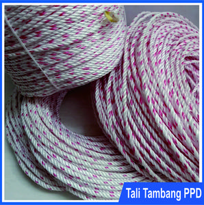 10 Meter Tali Tambang PPD  4mm-5mm-6mm Hrg Per 10 Meter  Plastik PE