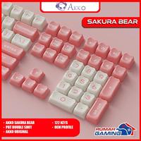 Gambar KEYCAP - KEYCAPS - OEM - AKKO SAKURA BEAR - PBT KEYCAP - 122 KEY dari Rumah Gamings Kota Administrasi Jakarta Barat 3 Tokopedia