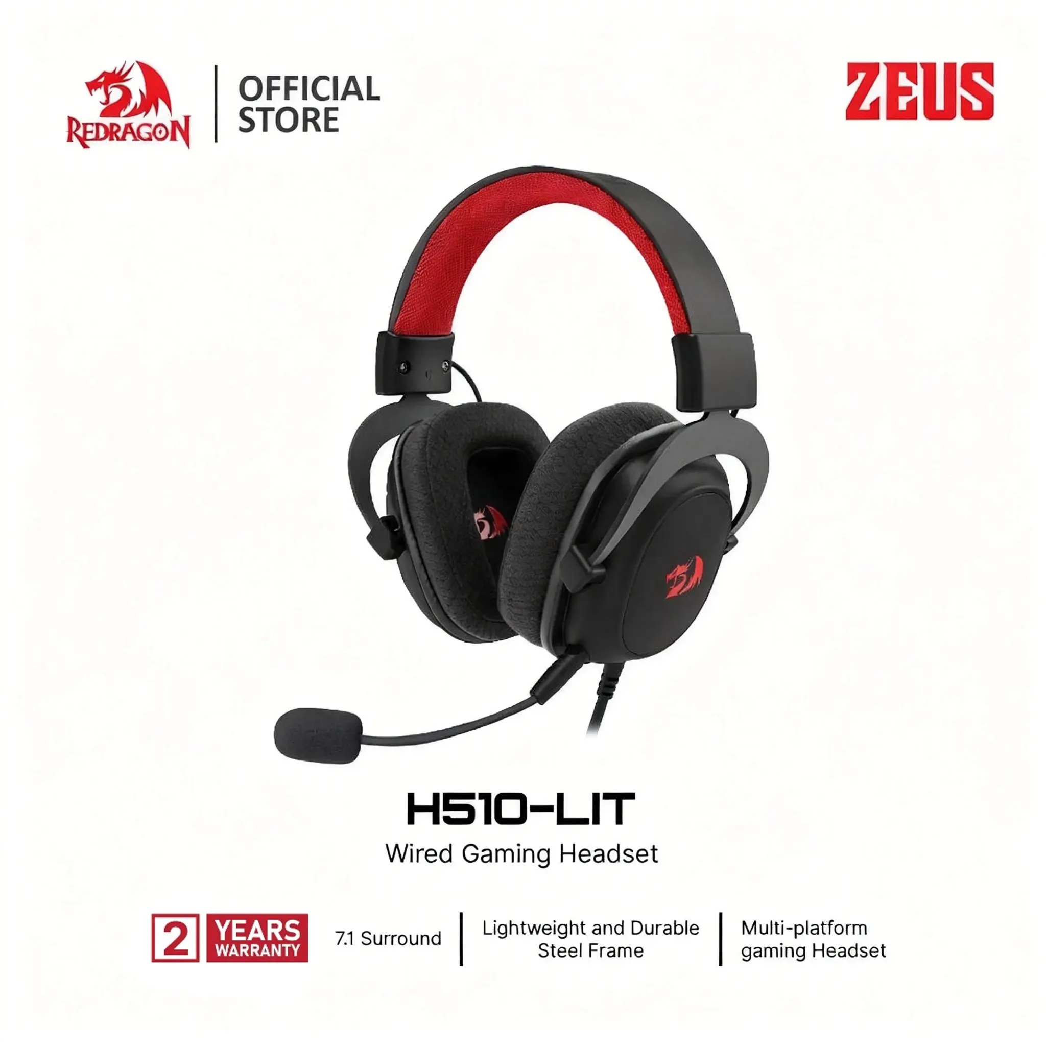 Redragon ZEUS H510-LIT