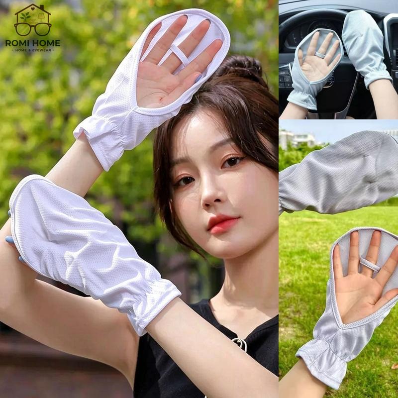 Găng Tay Chống Nắng Nữ Dáng Móng Ngựa, Hỗ Trợ Chống Tia UV, Phù Hợp Khi Lái Xe Và Hoạt Động Ngoài Trời