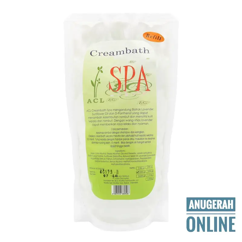 ACL Hair Creambath 1kg All Variant - Krimbat salon acl - Krimbat Rambut acl 1kg 6