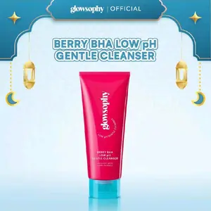 Glowsophy Berry BHA Low pH Gentle Cleanser sabun cuci muka facial wash Acne
