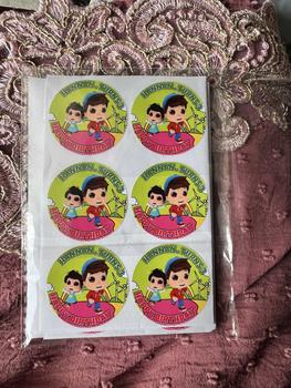 Product Review of READY STOCK 120 PCS (2.5CM) Sticker Label Happy Birthday from h**n 0