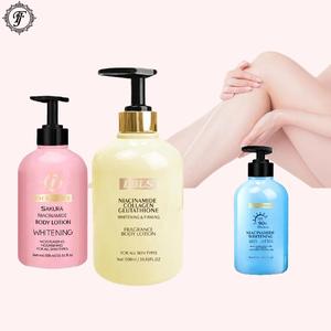 FJ บอดี้โลชั่น 500มล ไนอาซินาไมด์ คอลลาเจน กลูต้าไธโอน วิตามินซี เพิ่มความโปร่งใส ผิวเรียบเนียน ตึงกระชับ ชุ่มชื้น ปกป้องผิวจากภายนอก สำหรับทุกประเภทผิว เซรั่มกันแดด โรลออนSweet ครีมทาผิว กัน แดด ลด สิว