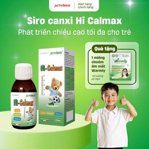Hi Calmax (HiCalmax) bổ sung canxi và D3K2 hỗ trợ phát triển chiều cao cho trẻ