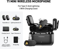 Gambar Maono Wave T1 Mini WM622 PC2 / PB2 / PBC2 Type-C & Lightning Port Wireless Microphone for Smartphone Garansi Resmi - USB C dari Kamera Gadget Official Kota Administrasi Jakarta Pusat 1 Tokopedia