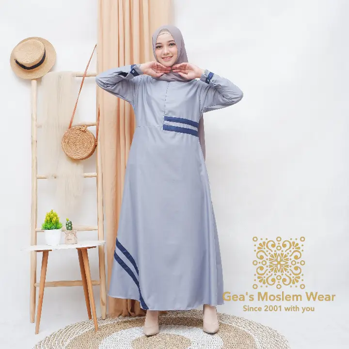 gamis toyobo polos premium toyobo busui