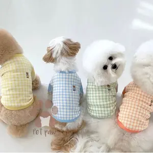 Petpaw Baju Anjing Kucing Zee Top Adem Santai Simple Kaos Lucu Premium Import Anabul