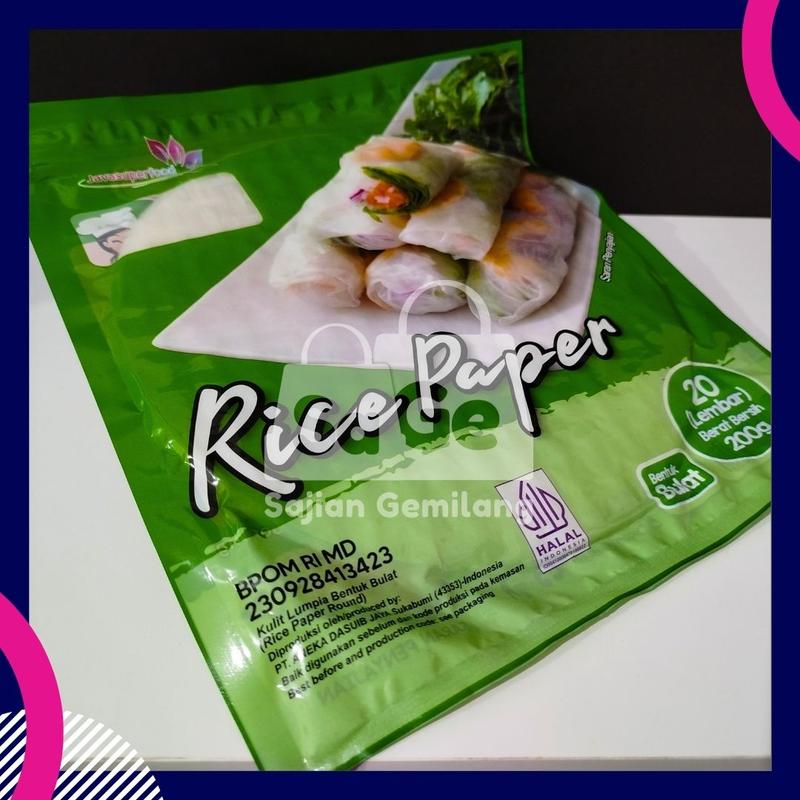 JSF Rice paper bulat 200gr - Grosir Sajian Gemilang - Shop | Tokopedia
