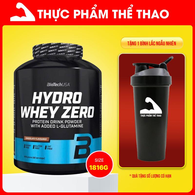 Hydro Whey Zero (4lbs) - Nhiều Mùi vị - Hàng Chính Hãng BiotechUSA - Thực Phẩm Bổ Sung Thể Hình