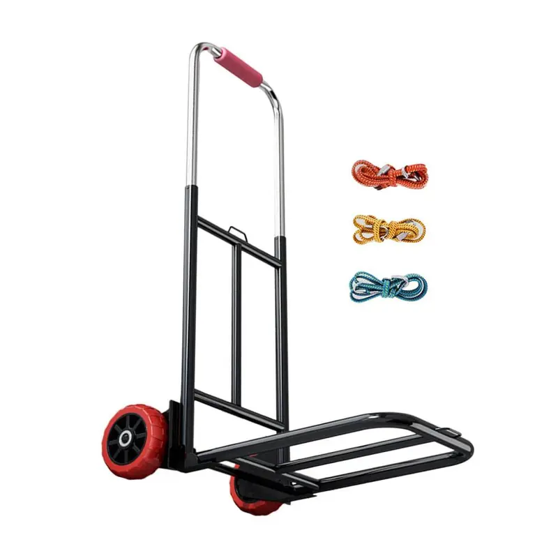 Xe Tải Tay Gấp Tối Đa 70Kg, Xe Đẩy Hành Lý, Xe Đẩy Văn Phòng Đựng Đồ Ngoài Trời 3