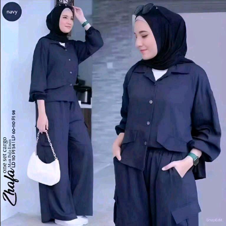 SET WANITA CELANA CARGO SIAP KIRIM / SETELAN CARGO WANITA 5
