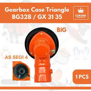 Gear Case Assy Segitiga BG 328 As Kotak Gir box Kepala Pisau Mesin Potong Rumput 2tak 4tak 318 FR3001