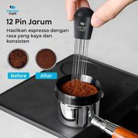 Gambar USEA x One Two Cups | Jarum Kopi Espresso WDT 12 Pin Needle Distribution Tool - MD-804 - Hitam dari Usea Official Store Kota Administrasi Jakarta Barat 2 Tokopedia