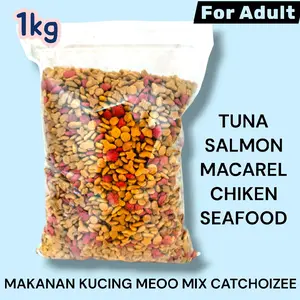 MAKANAN KUCING MEO CAMPUR CAT CHOIZE+ REPACK 1KG