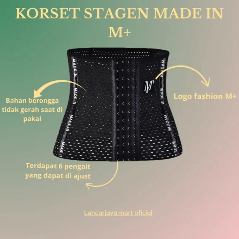 Korset Stagen Made In M+ Korset Viral pembentuk Perut Wanita Seamless