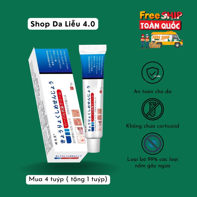 Kem Bôi Nấm Ngứa Viêm Da Cơ Địa Vảy Nến 15g