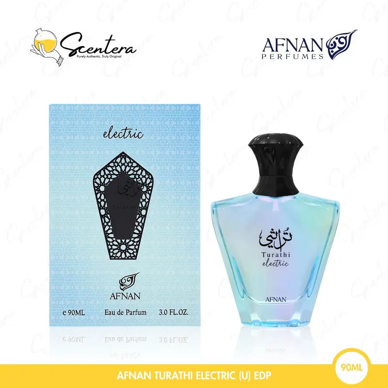Afnan Turathi Electric (U) EDP 90 ml - Parfum Unisex - Shop