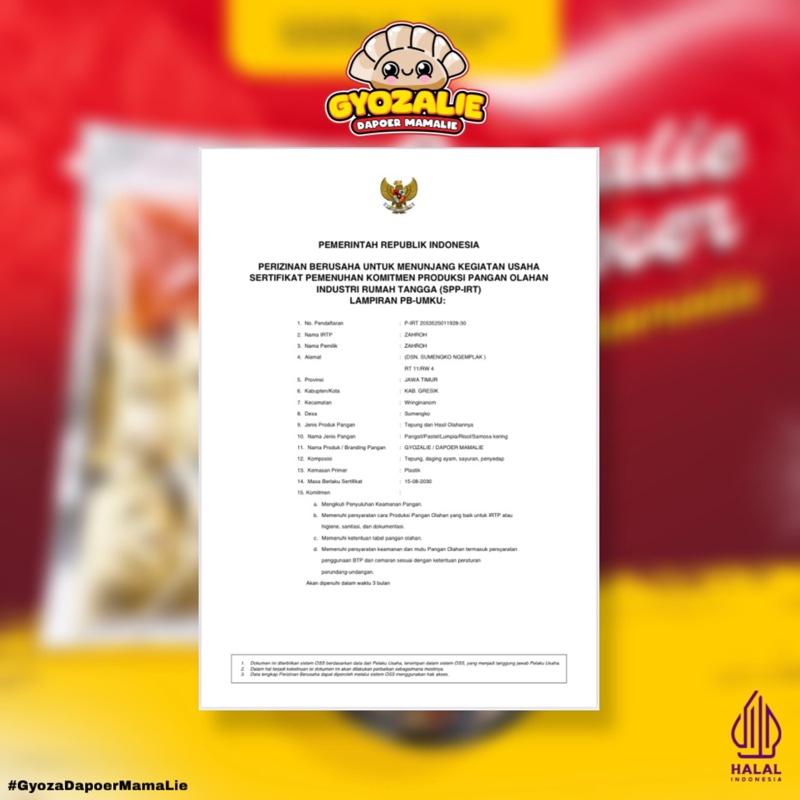 JUMBO 2PAKET Gyoza isi 20Pcs Free Saus Pedas Frozen Homemade