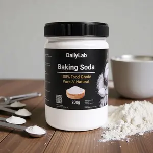 DailyLab Baking Soda Murni 100% Food Grade Pure Natural 800g untuk Kesihatan & Pengembang Kue Bubuk