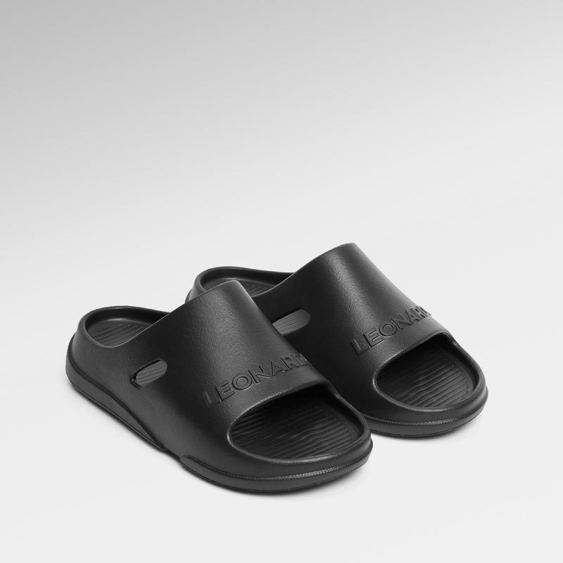 Dép Cao Su Leonardo Cao Cấp – Thiết Kế Nguyên Khối Êm Ái Unisex Slide Ron