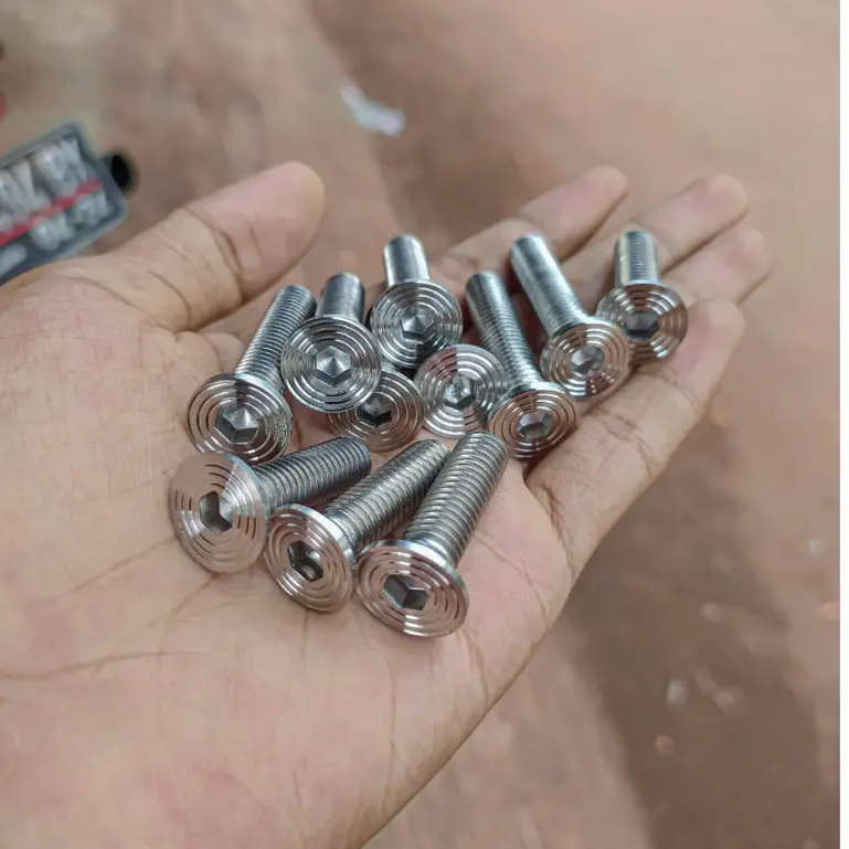 baut L m6 / baut 10/ drat 10 slim stenlis stainless handmade panjang 2cm 3cm 4cm 5cm