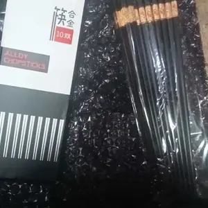 Sumpit Elegan Bahan Plastik Anti Lengket Panas Anti Bakteri / Sumpit Makan SH V10