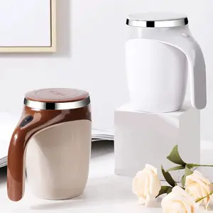 304 Stainless Steel Mug Lazy Coffee Stirring Cup Automatic Stirring