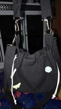 Product Review of Villya Slingbag & Shoulder bag/ Tas Mini Serut Tas Kanvas Canvas Tas Bahu Tas Selempang Wanita from r**👾 0