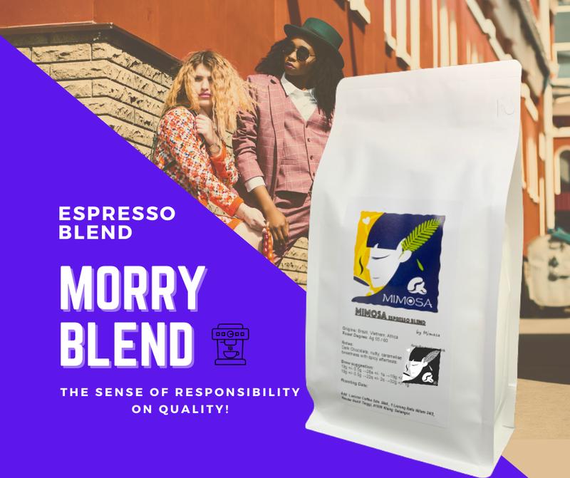 MIMOSA Roasted Coffee Bean for Espresso Blend | Morry Blend - TikTok ...