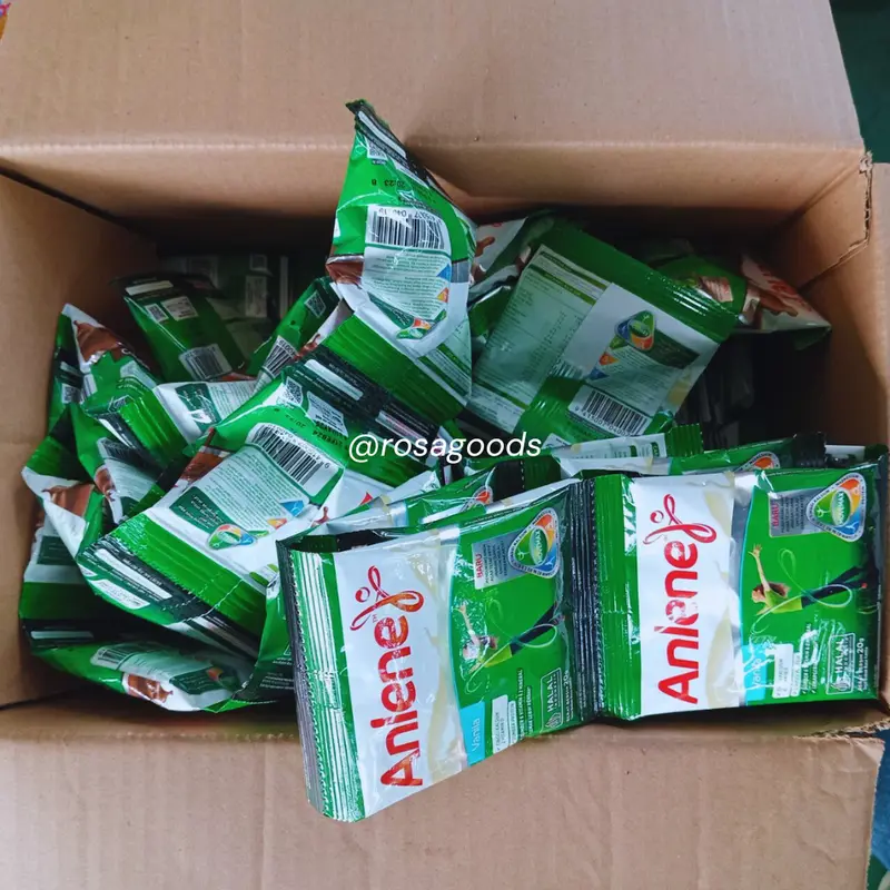 Susu Anlene Sachet per Renceng Isi 10 sachet Tersedia Varian Rasa Cokelat dan Vanila Milk dancow full susu kesehatan milk bebas kolesterol Bahan Dairy Vanilla Coklat susu bubuk full cream 1 susu untuk tulang dan sendi susu tinggi kalsium amino acid anlene 3