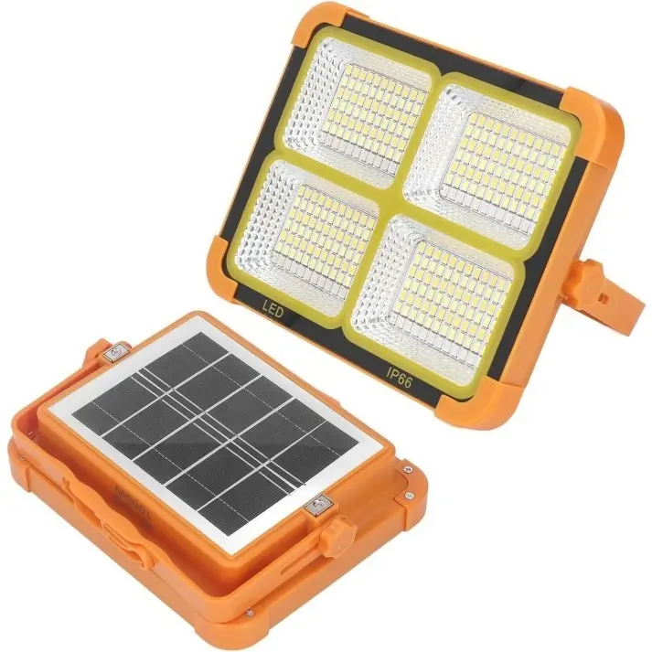 Lampu Sorot Tenaga Surya Lampu Emergency Solar Panel LED Portable 2