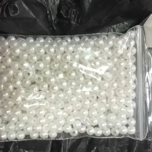 Mutiara Ringan ABS Lubang 20gr - Mutiara Monte ABS 20gr - Manik Monte Pearl Murah
