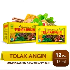 TOLAK ANGIN CAIR PLUS MADU 1 BOX ISI 12 SASET x15ML
