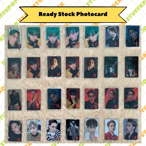 BUY 1 GET 1 [READY 4-6] PHOTOCARD EXO (PHOTOCARD SUHO,PHOTOCARD LAY,PHOTOCARD XIUMIN,PHOTOCARD BAEKHYUN,PHOTOCARD CHEN, PHOTOCARD CHANYEOL,PHOTOCARD DO,PHOTOCARD KAI, PHOTOCARD SEHUN)) 2