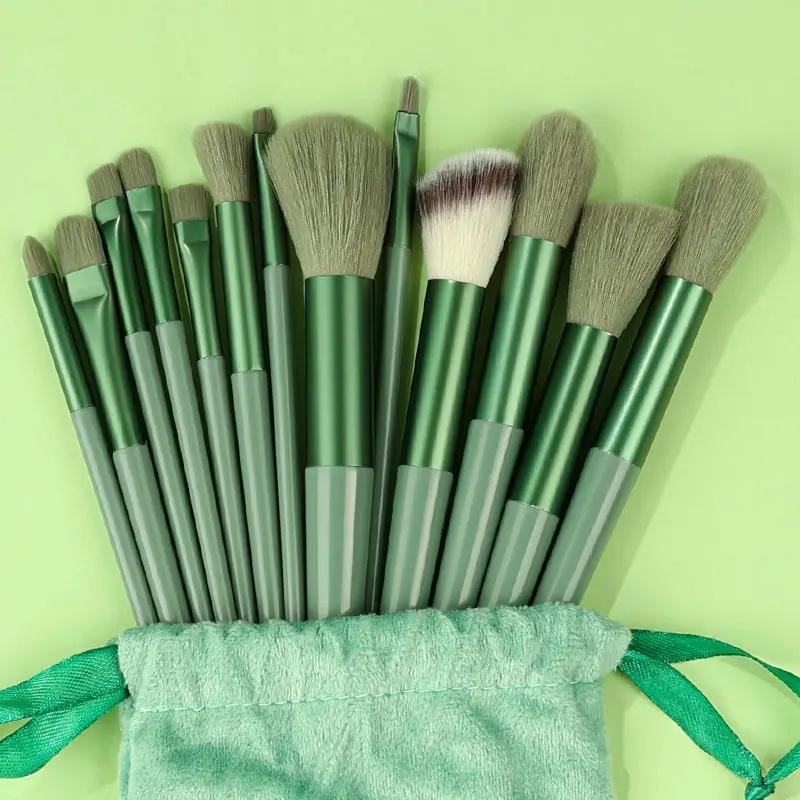 Bộ 13 Cọ Lông Mịn Mềm Mại Để Làm Đẹp Mỹ Phẩm Trang Điểm Cosmetic
