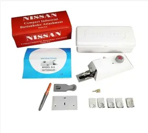 Alat Lubang Kancing NISSAN B-6 Buttonholer untuk Mesin Jahit Klasik