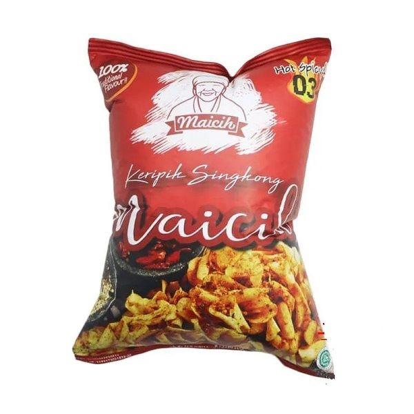 Gambar MAICHI KRIPIK SINGKONG 100 GR - LV.3 dari Hypermart Villa Melati Kota Tangerang Selatan Tokopedia