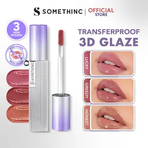 SOMETHINC Forever Stay Comfort Lip Glaze - Transferproof Lip Glaze, Awet Digunakan 24 Jam | Ringan Digunakan Di Bibir, Dengan Warna Menyala, Mampu Menutup Warna Bibir Gelap