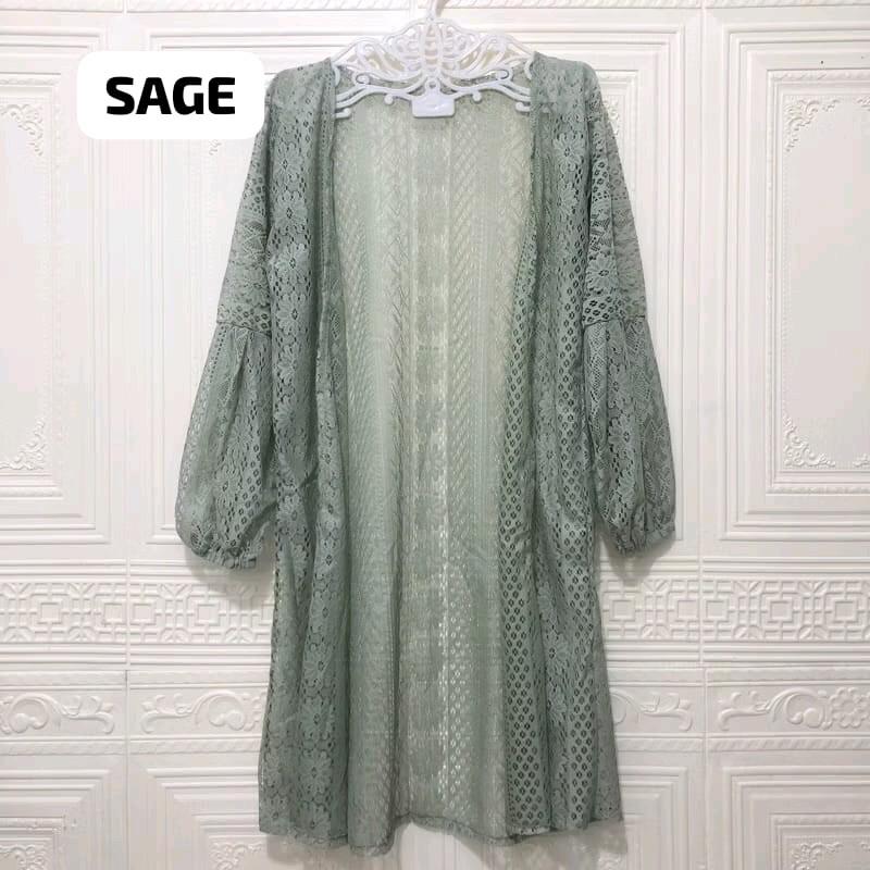 Cardigan Baju Kondangan Brukat. 2
