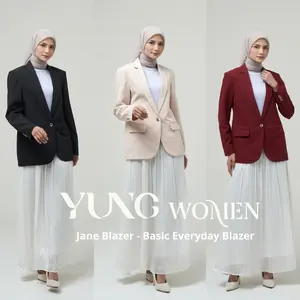 JANE BLAZER - Blazer Wanita - Blazer Only - Atasan Wanita Formal Casual - Women Suit
