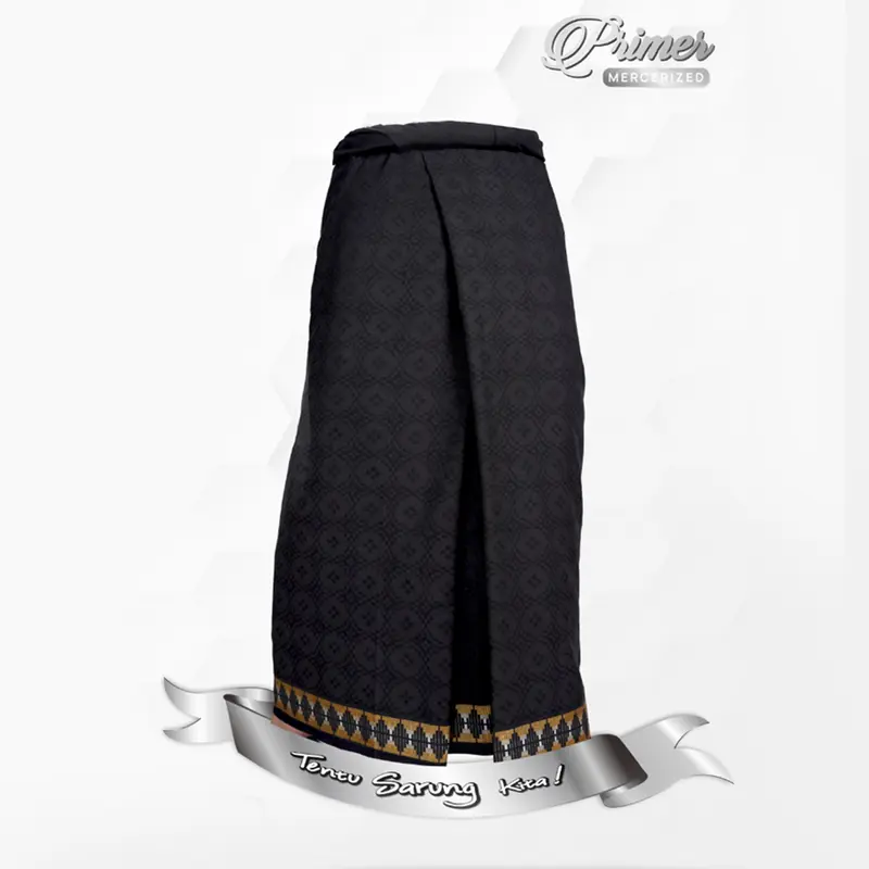 Wadimor Sarung Tenun Motif Strimin Primer Mercerized Dewasa Katun 4