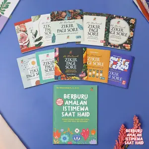 Berburu Amalan Saat Haid  Buku Best Seller Panduan Fikih Kewanitaan Dengan Dari Al-Qur'an Dan Hadis Ukuran Travel Friendly Gratis 1pcs Al-Ma'tsurat Cantik