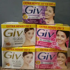 (3pcs Dan 6pcs x 100gr) sabun giv batang 110gr