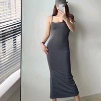 MAXI LONG DRESS PARTY KOREAN STYLE BODYCON TERLARIS // TANKTOP ...