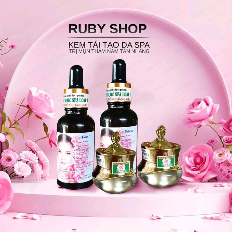 Tặng nạ 2 combo tái tạo da spal nút đen trị mụn thâm nám kèm bông Gòn