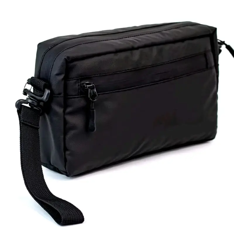 Tas Handbag Pria Multifungsi Clutch Bag Waterproof Anti Air Tas Selempang Pria Warna Hitam 5