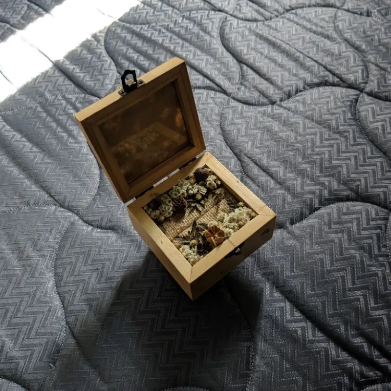 ring box KOTAK CINCIN LAMARAN cincin tunangan seserahan pernikahan kotak cincin (sm Art Creative)  Jati Bunga 2