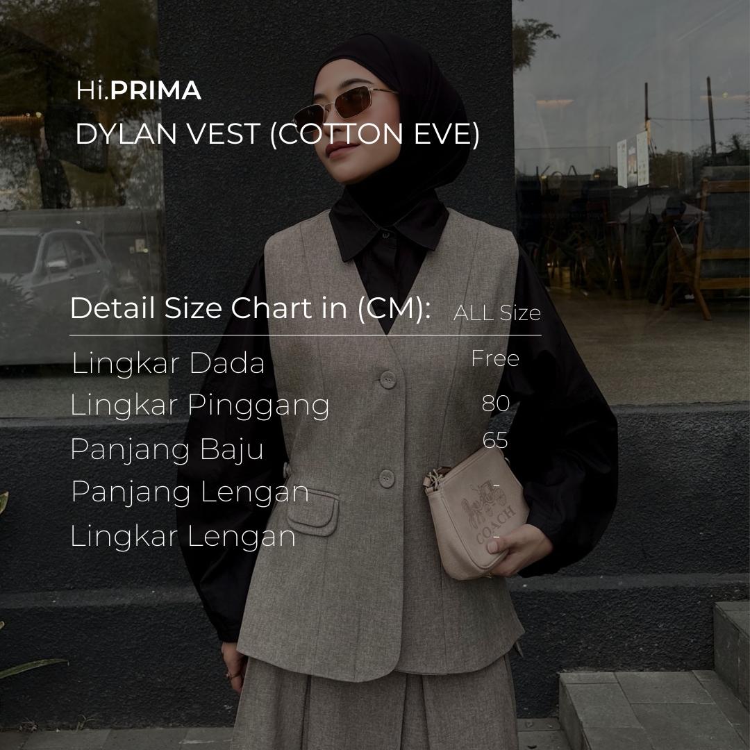 Hi.PRIMA Dylan Vest Cotton Eve